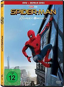 Spider man homecoming dvd - [dvd, +