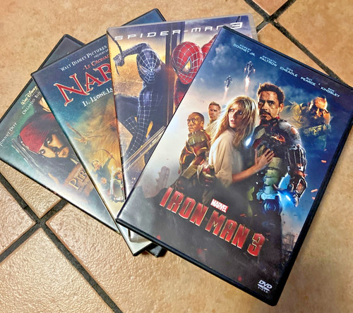 Dvd film azione iron - man, 3