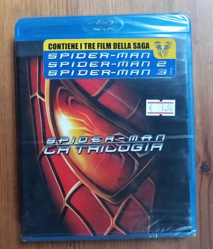 Spider man trilogia blu - spider-man,